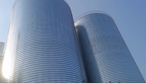 邵武2座混凝土高架卷板仓